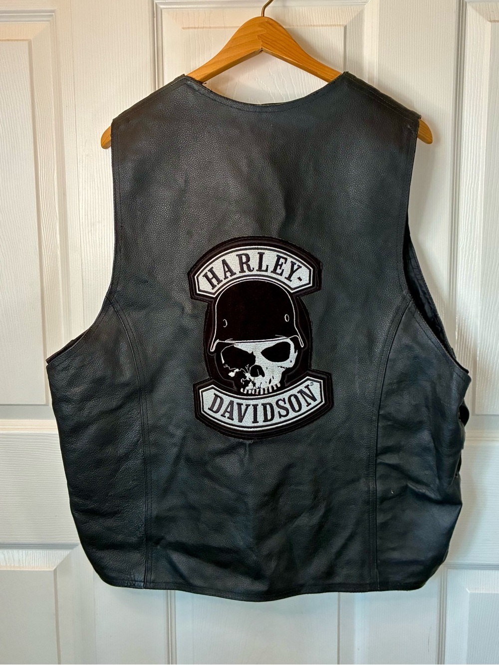 Vintage Harley Davidson Motorcycle Biker Jacket